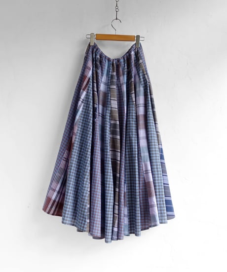 Ghagra Lungi mix long 花浅葱