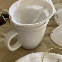 ヘンプ100% コーヒーフィルター 桜の持ち手