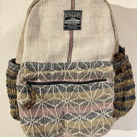 Himalayan Material 手織りリュック 新入荷】ヒマラヤンマテリアルのヘンプリュックサック | lifetime 一生