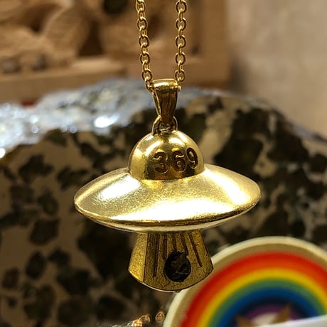 隕石パワー369宇宙船チャーム（キーホルダー or ネックレス）《受注生産品》