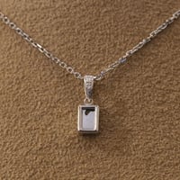 イミラックパラサイト隕石®︎18金ダイヤモンドネックレス【しずく