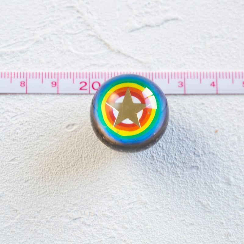 超隕石®️パワーナイン 隕石入りツボ押し球 M 直径約25ミリ