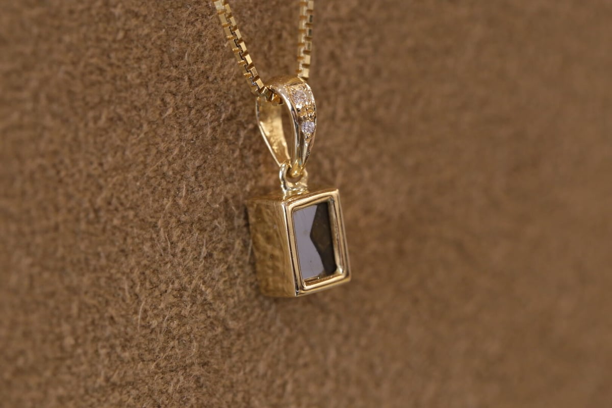 お待ちかね】イミラックパラサイト ミニネックレス！18Kダイヤモンド