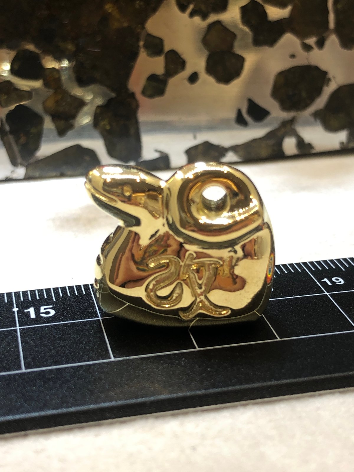 333個】蛇窪神社正式ご祈祷御守り！隕石パワー入り真鍮お守り【限定