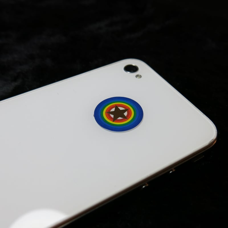 宇宙パワーシール18mm 陰陽1組×10セット | Big' Bang' 隕石直売