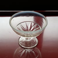 【アンティーク】 乳白あぶり 氷コップ