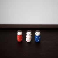 FEVES 水玉こけし　Polka dot kokeshi