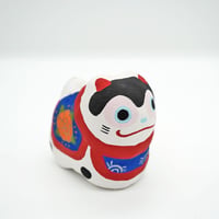 土人形大　犬張り子　Claydoll of Inuhariko