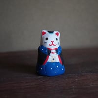 ミニお鏡餅猫　Mini Kagami-mochi cat