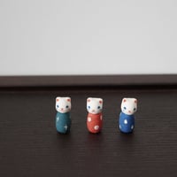 FEVES こねこけし　Kitten kokeshi