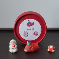 FEVES 紅縁起　red lucky charm