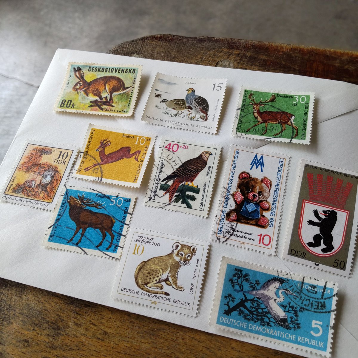 外国使用済み切手 チェコスロバキア1960 花6枚 他 - コレクション