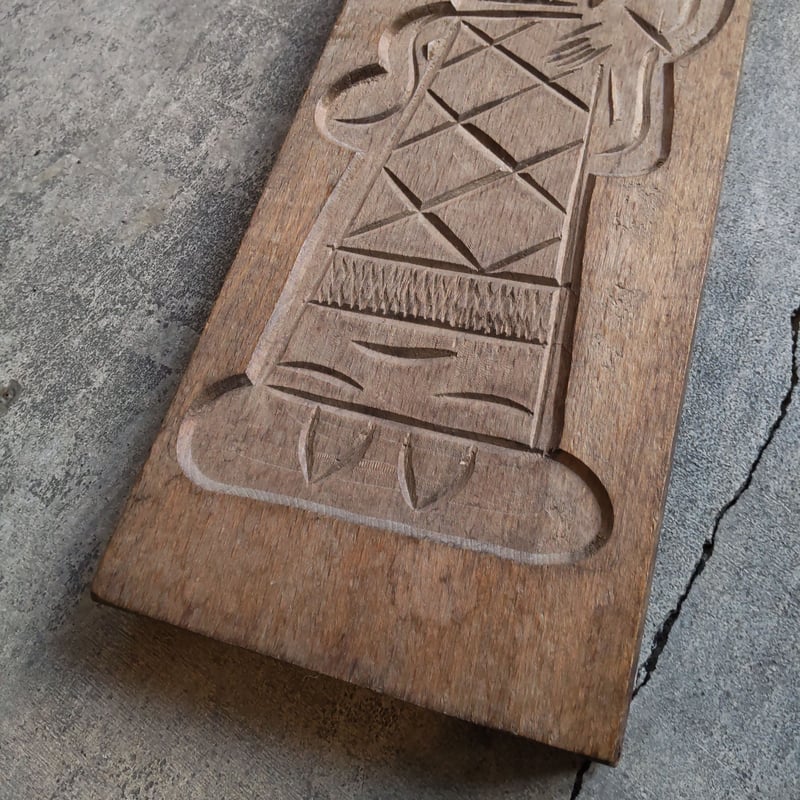 スペキュロス　スペキュローズ型　木型　聖ニコラ　手彫り スペキュロス スペキュローズ型 木型 聖ニコラ 手彫り スペキュロス