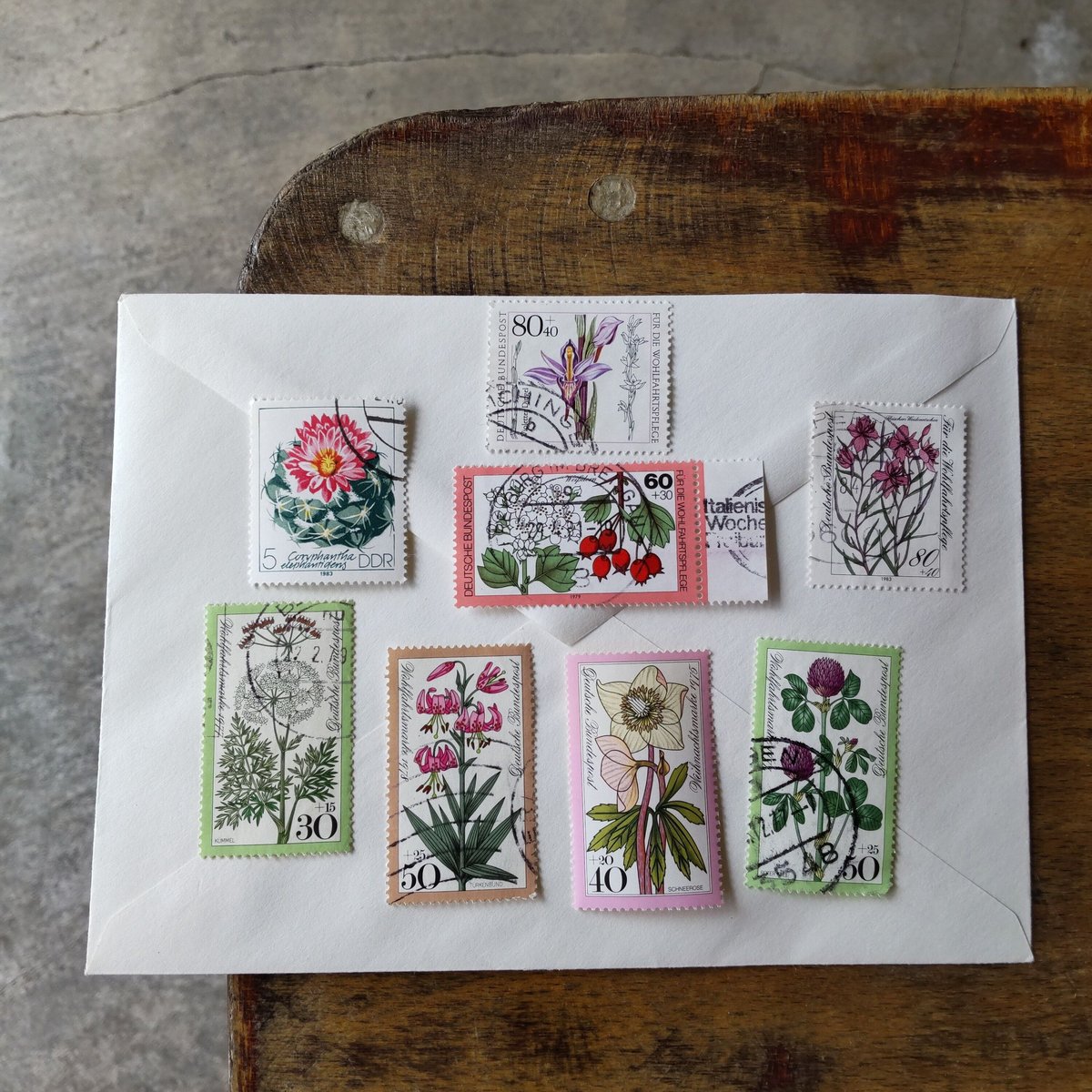 日本の古切手　美しいドイツ　16枚 kaigaikittenoomise_desemi1000