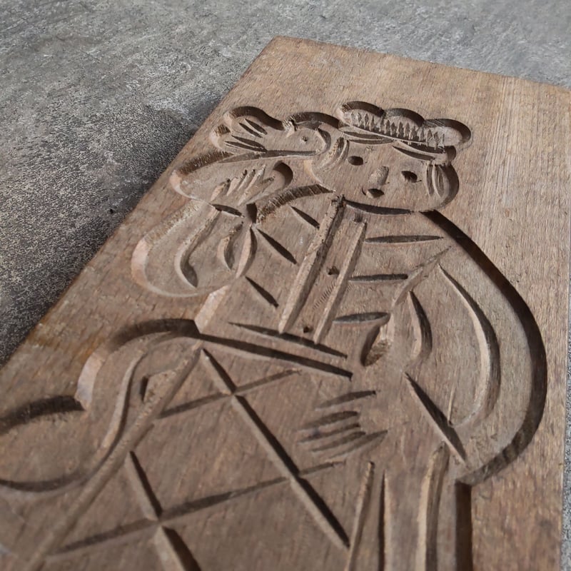 スペキュロススペキュローズ型木型手彫り