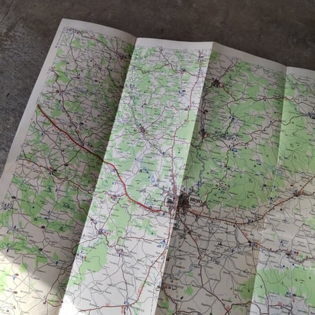 チェコの古い地図 BRNO