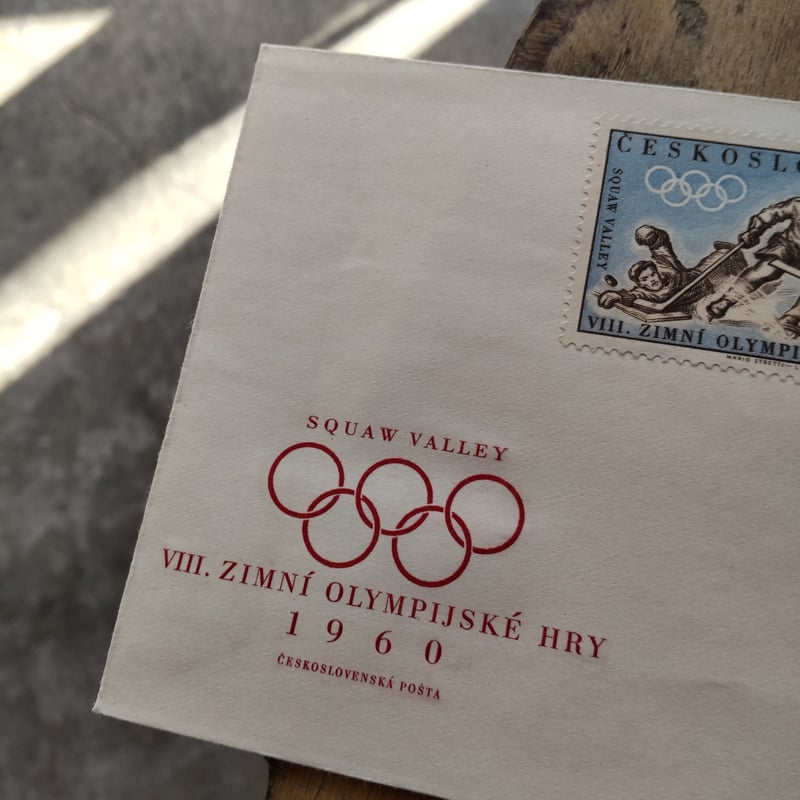 チェコスロバキア FDC スコーバレーオリンピック 1960 | Gemisch