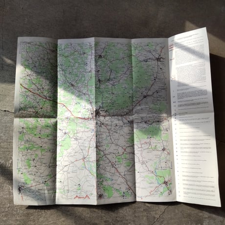 チェコの古い地図 BRNO