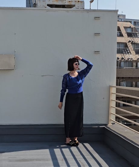 sheer check cardigan　￥27,500→￥13,750
