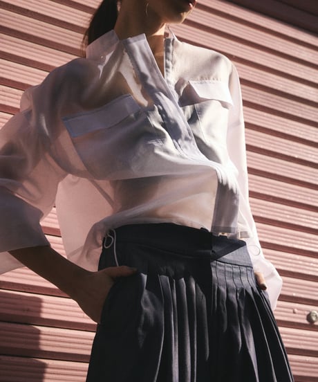 double pocket blouson