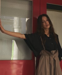 wide sleeve shirt