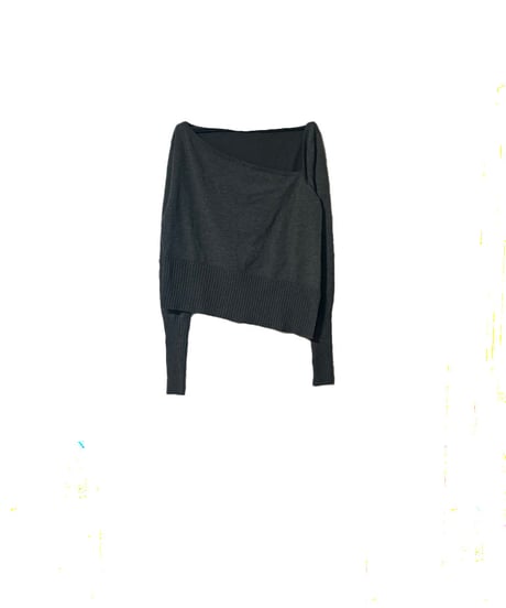 asymmetry knit
