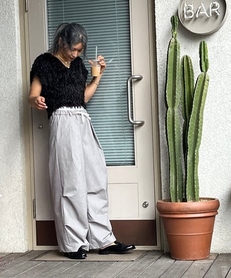 double tuck pants
