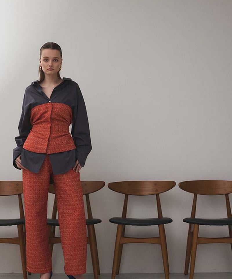 パンツ SINOON  FRINGE TWEED PANTS SINOON ｜시눈 공식 온라인 스토어