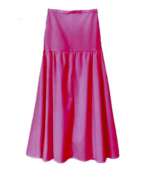 long reversible skirt