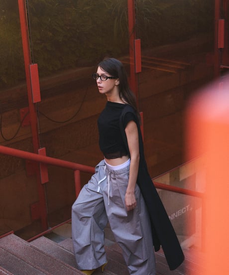 double tuck pants