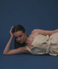 tweed bustier