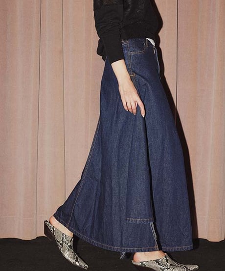 shrike denim skirt