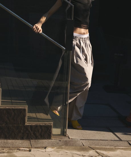 double tuck pants