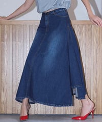 shrike denim skirt