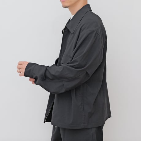 Black Zip Blouson