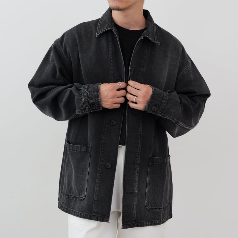 新品　So Black Fade Denim サイズL 大山シュン Black Fade Denim Jacket | So｜大人に似合う”少数精鋭”の定番服