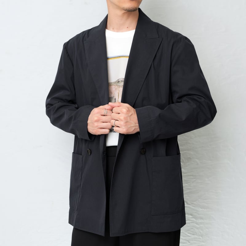 Navy Double Jacket | So
