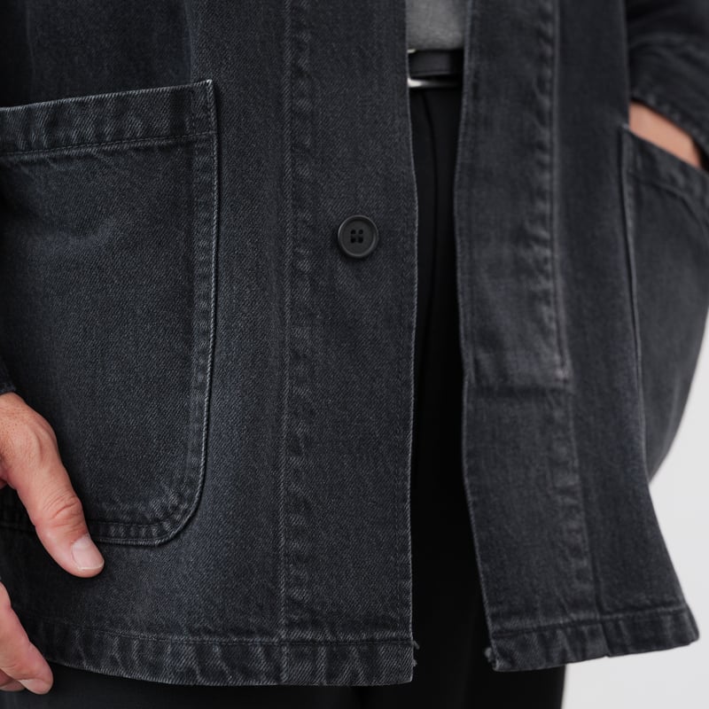 秋冬】Black Fade Denim Jacket | So｜大人に似合う”少数精鋭”の