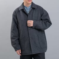 So 大山シュン ダークグレー ダブルジャケット Mサイズ【美品】 So 大山シュン ダークグレー ダブルジャケット Mサイズ【美品