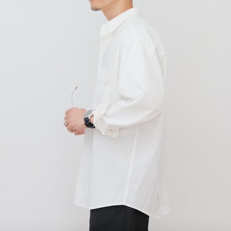 White Utility Shirt