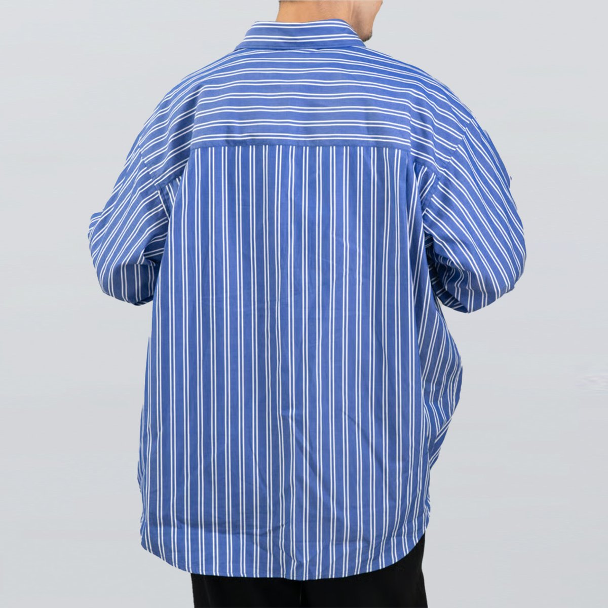 Blue Stripe Shirt | So
