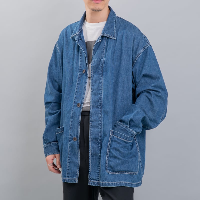 ジャケット・アウター BLUE BLUE / coverall denim jacket 54C22529-3A74-48CD-B22B-