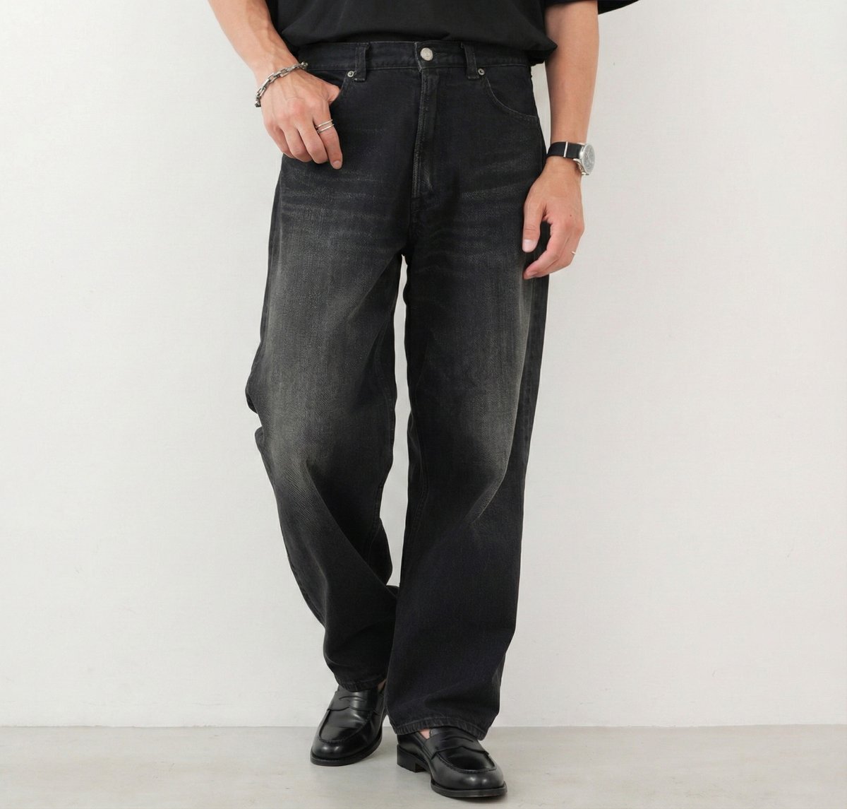 so original 黒 ストレートデニム fit=scale-down,w=1200