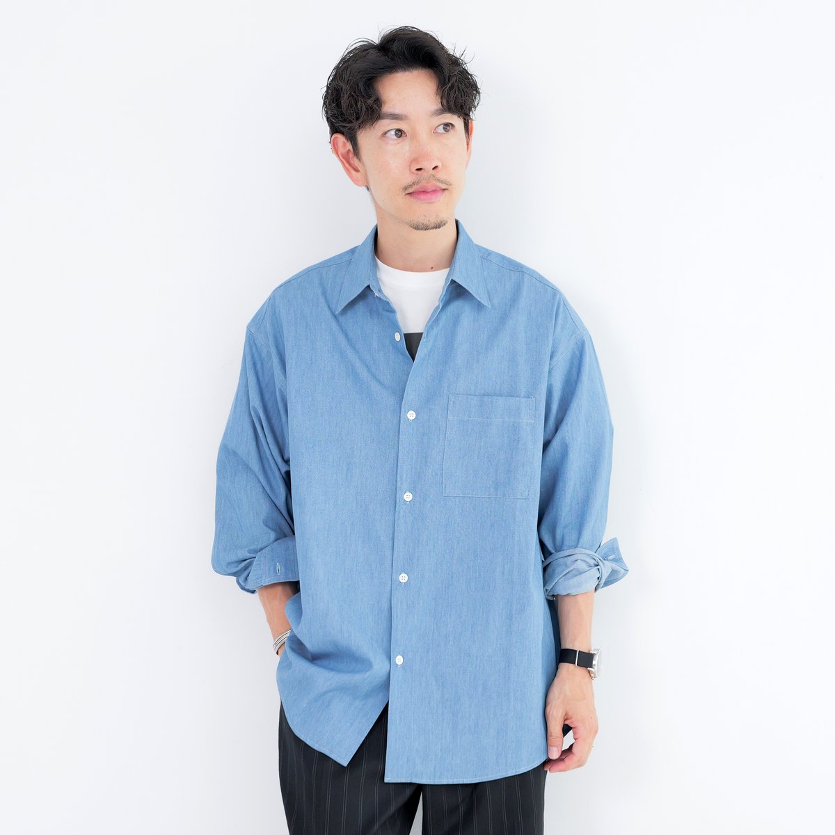 Fade Denim Shirts | So|大人の「フツーの服」専門店 Fade Denim Shirts | So|大人の「フツーの服」専門店