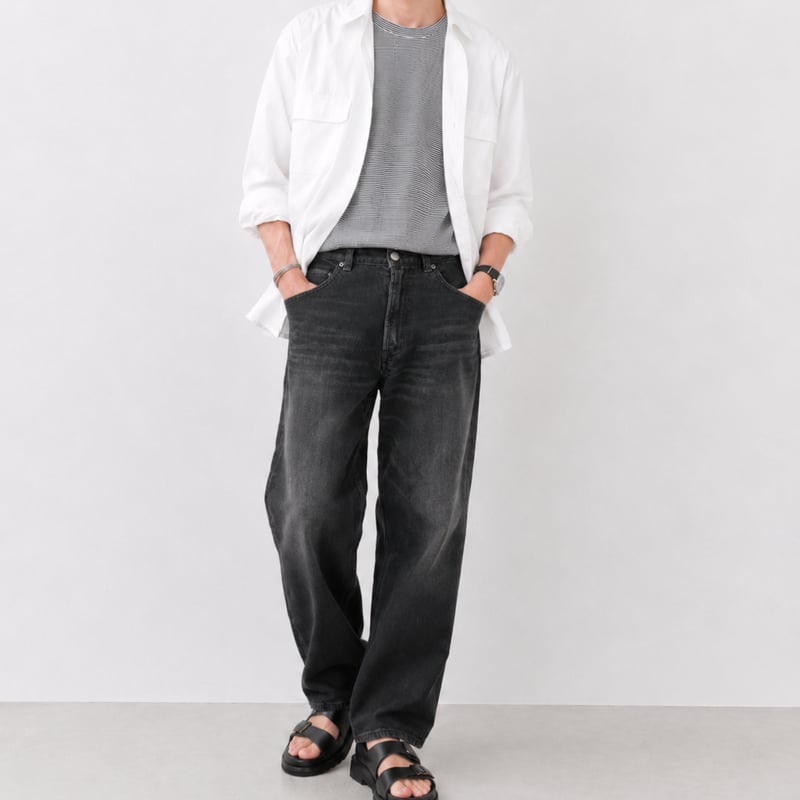 White Utility Shirt | So