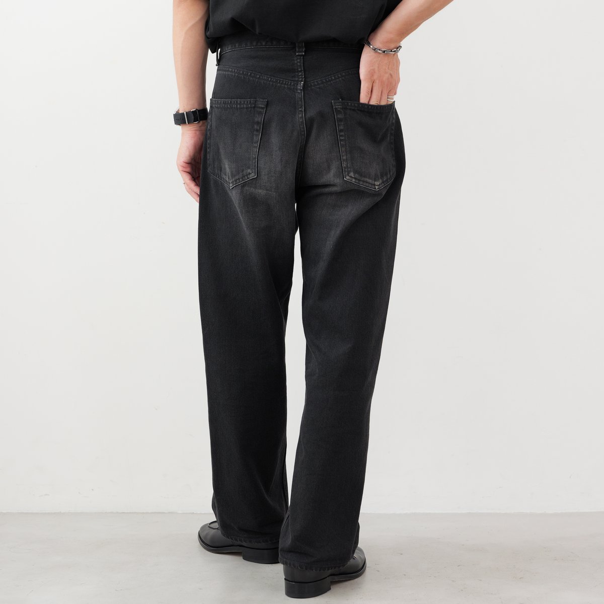 パンツ CIVARIZE Black Fade Denim Pants Black Fade Denim | So｜大人の「フツーの服」専門店