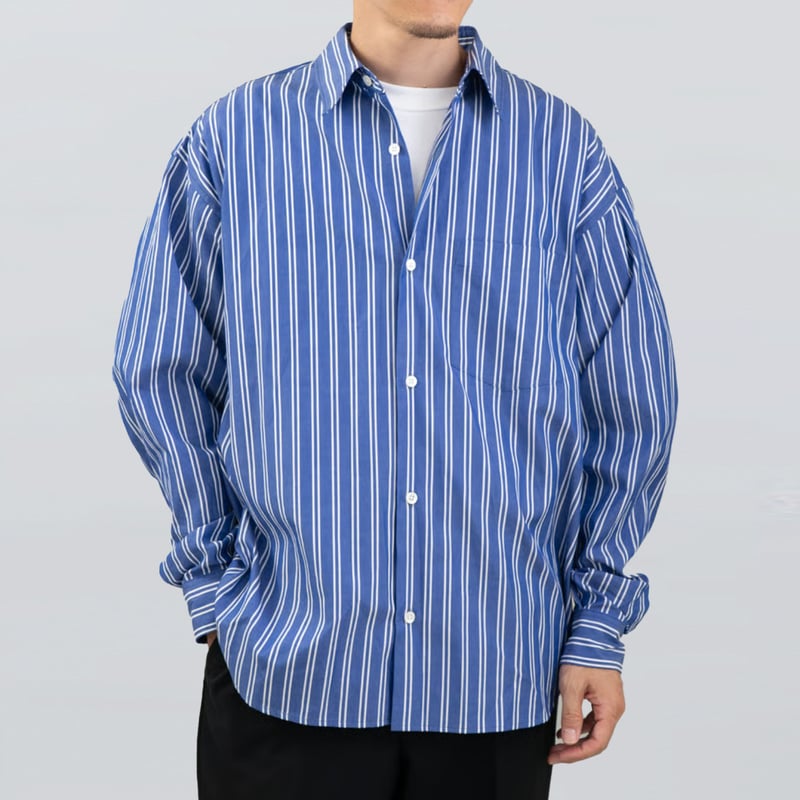 Blue Stripe Shirt | So