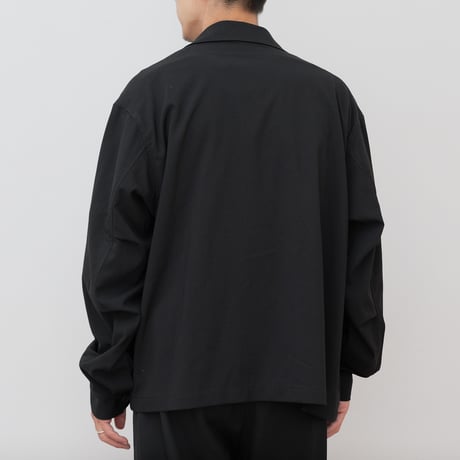 Black Zip Blouson