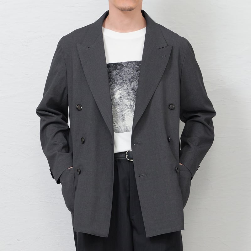 Grey Double Jacket | So