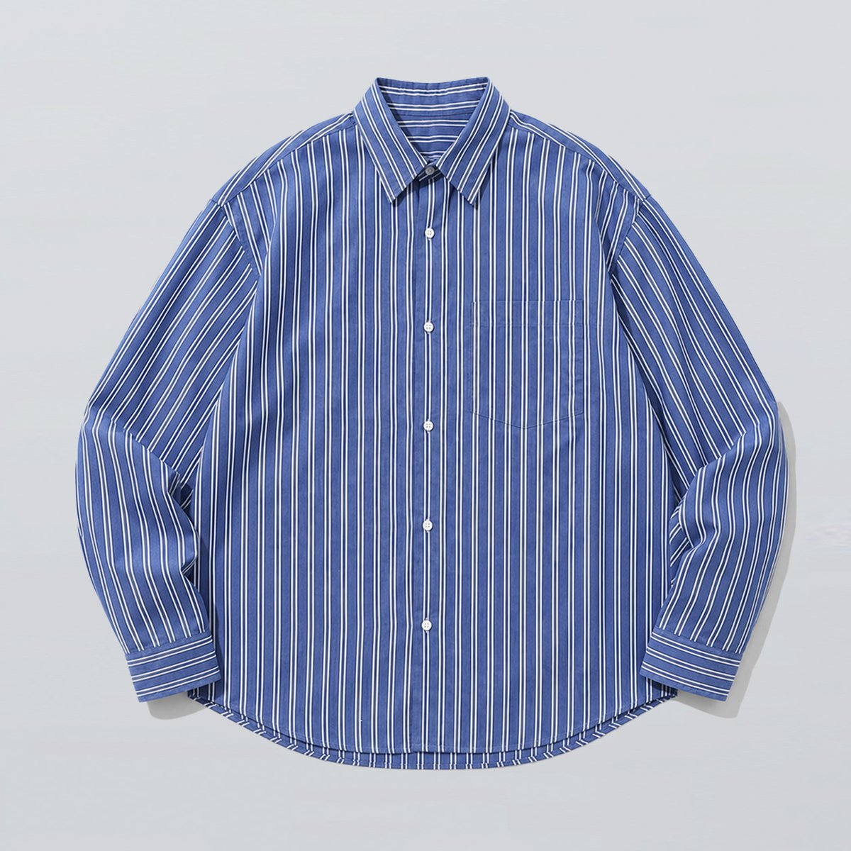Blue Stripe Shirt | So